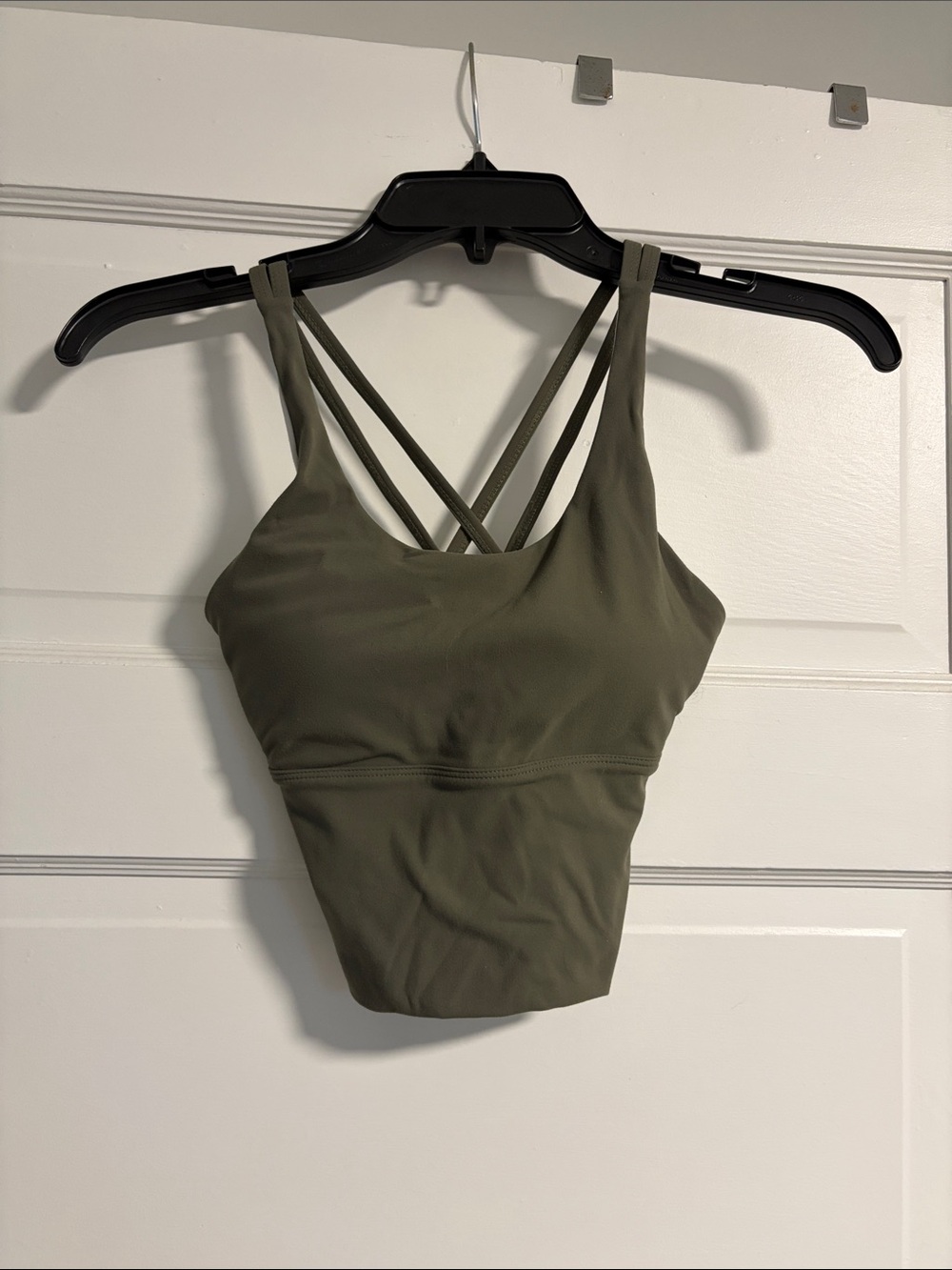 NVGTN Olive Green Strappy Tank Top